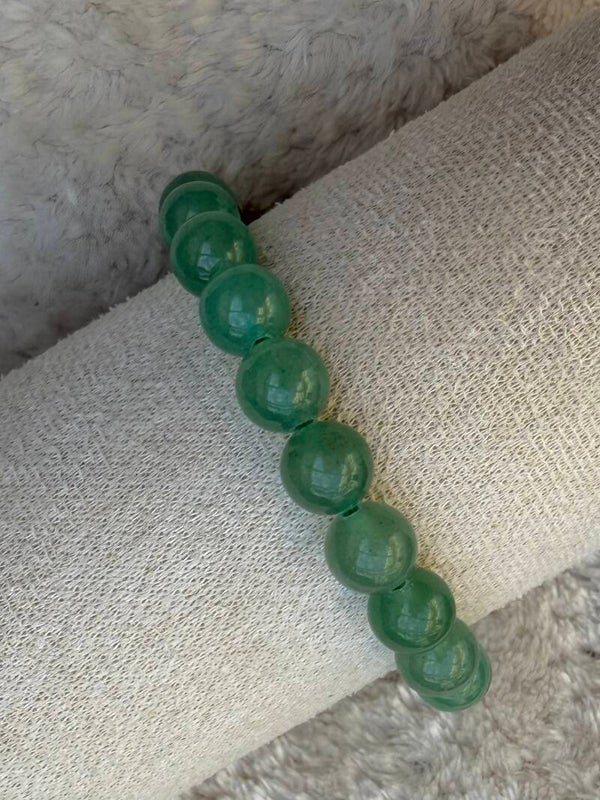Groene Aventurijn kogel armband