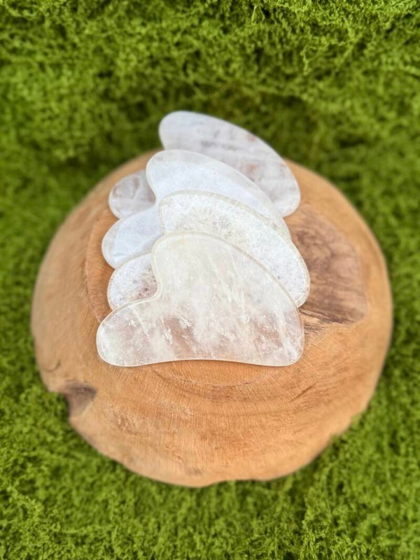 Guasha steen Bergkristal