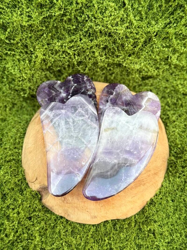 Guasha steen Amethist (groot)