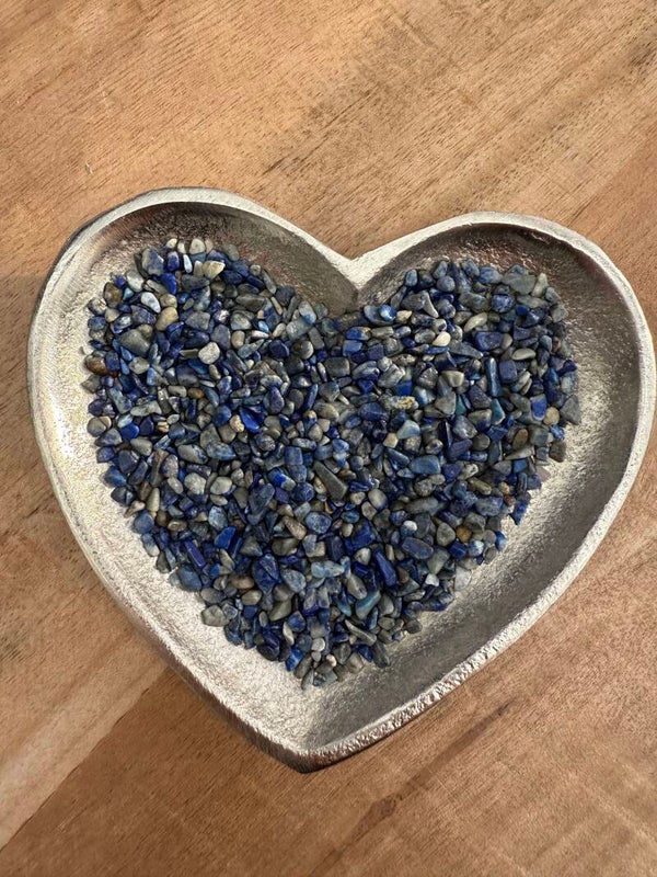 Frontriem met echte edelstenen - Lapis Lazuli