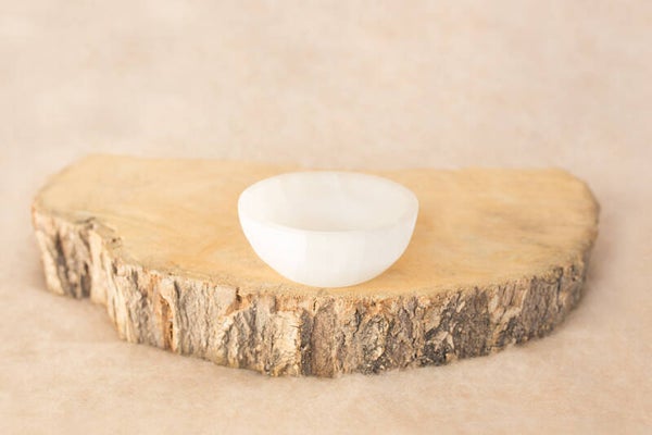 Satijnspaat oplaad schaaltje