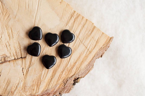 Zwart Obsidiaan hartje