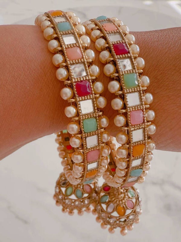 Multicolour bangle (set of 2)