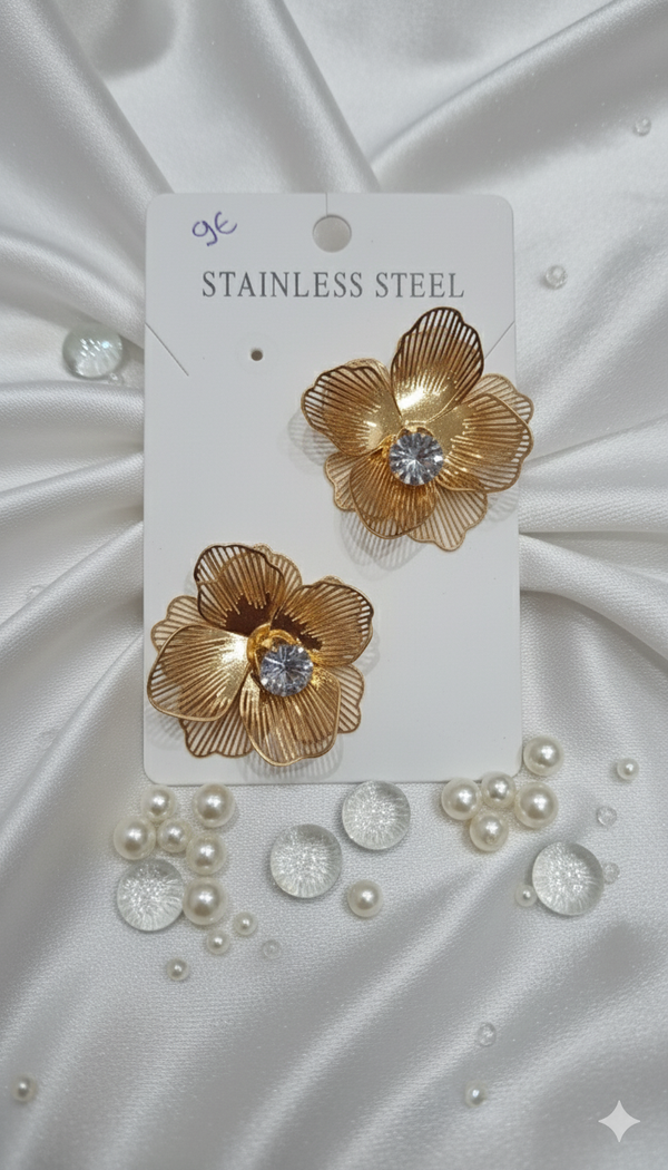 BOUCLE D’OREILLE FLEUR