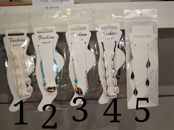 Bracelet de cheville