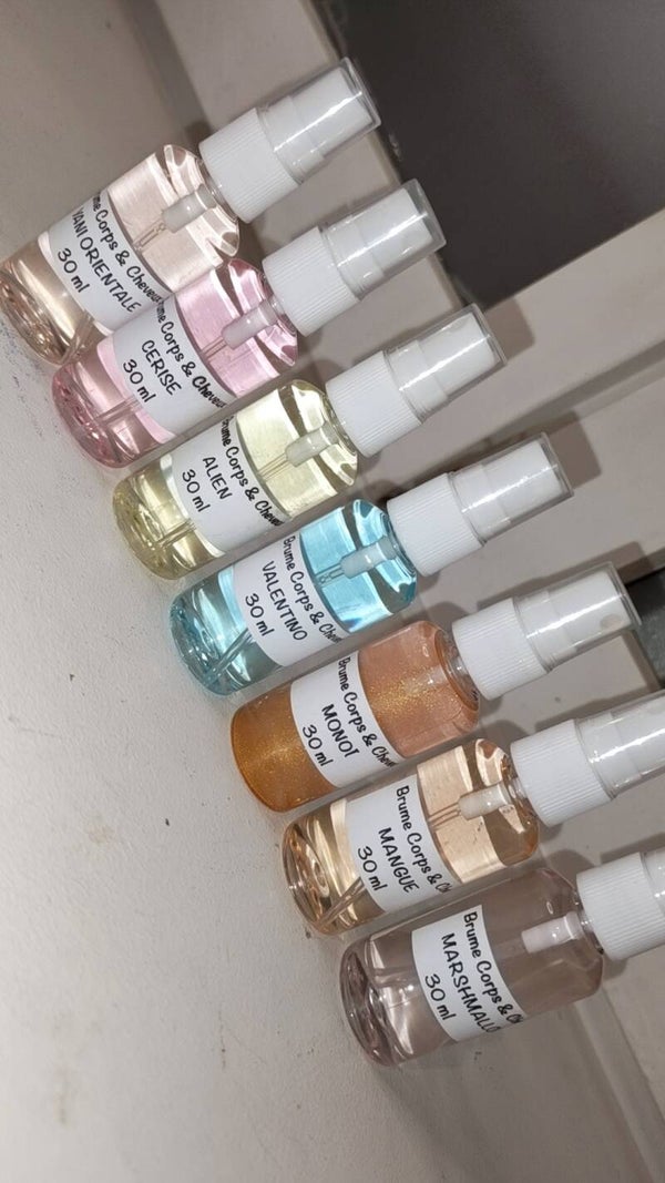 Brume corporelle et cheveux 30ml