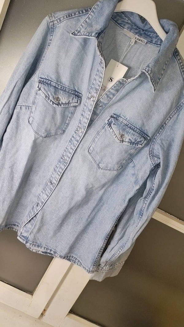Chemise veste jeans
