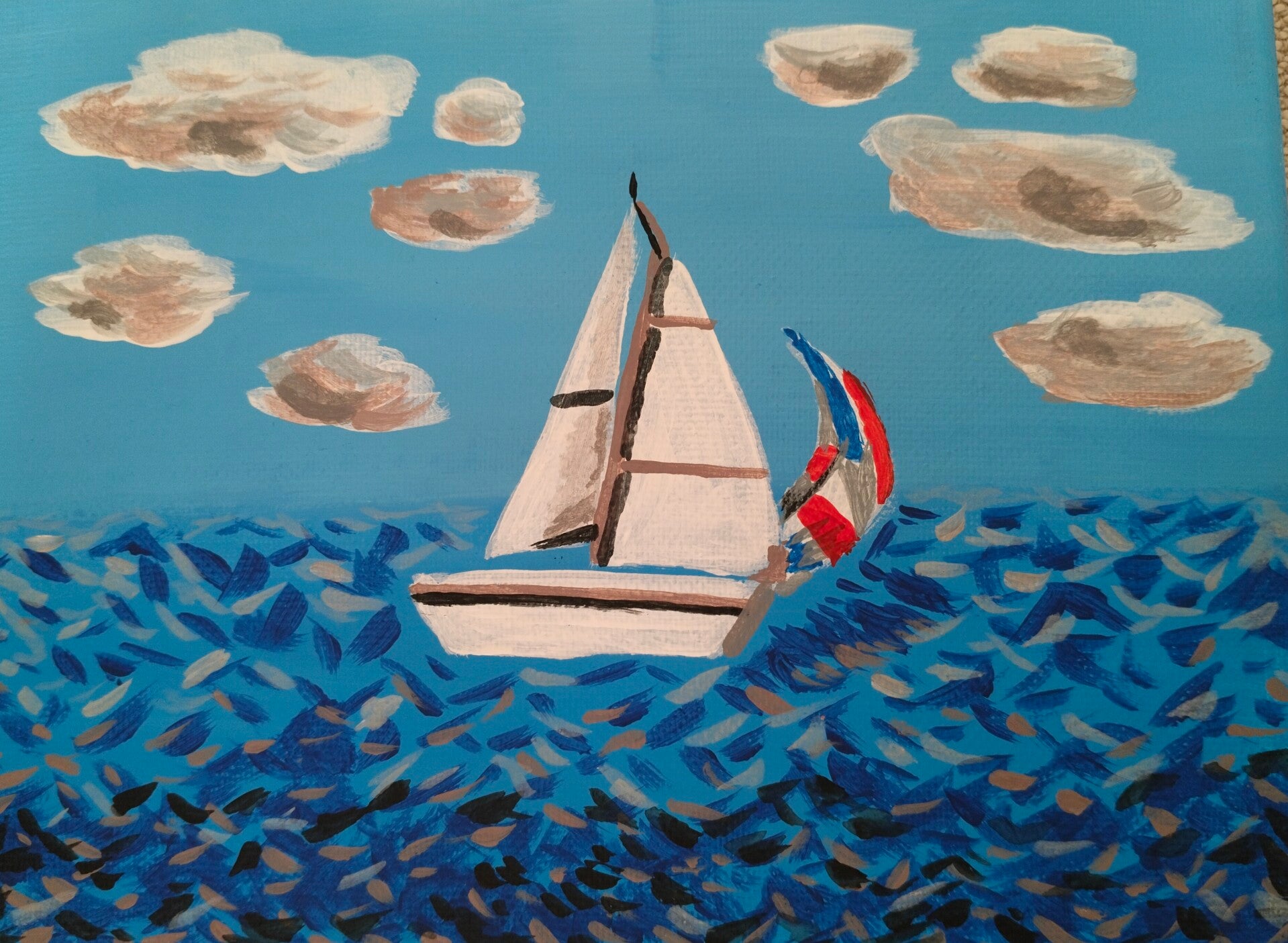 Vela acrilico
