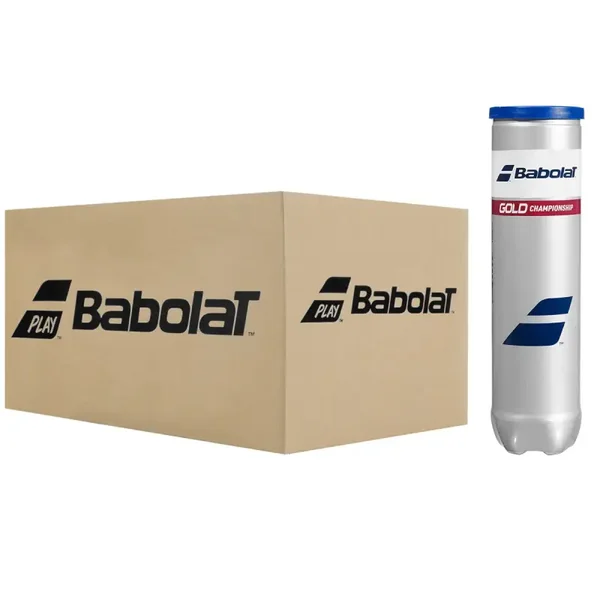BABOLAT Gold Championship - KARTON 18 TUBES (4 ballen)