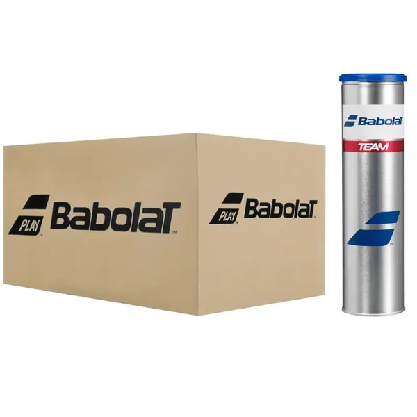 BABOLAT Team All Court - KARTON 18 TUBES (4 ballen)