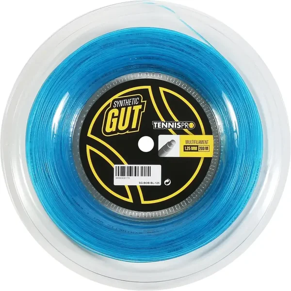TENNISPRO Synthetic Gut 200m Blauw