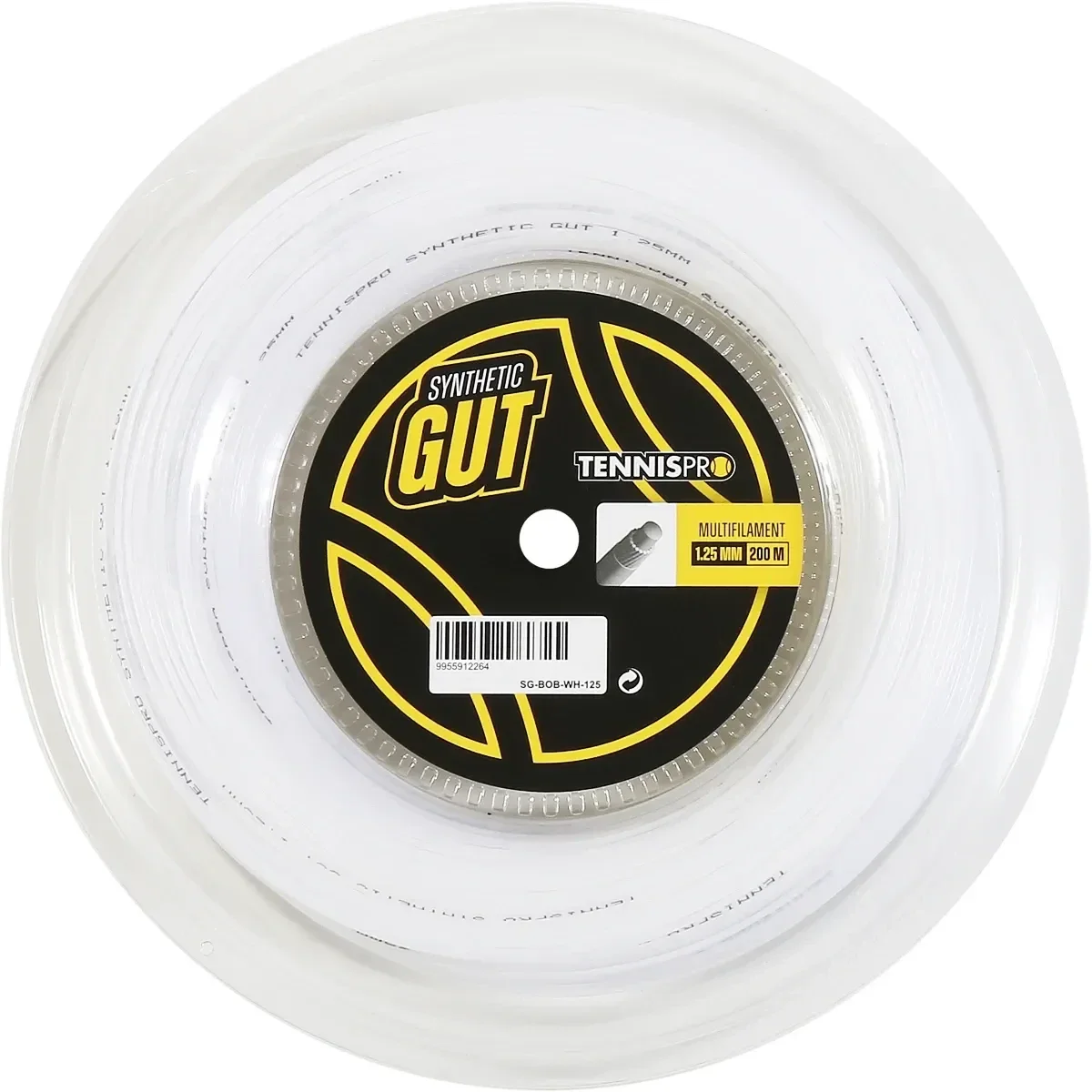 TENNISPRO Synthetic Gut 200m Wit