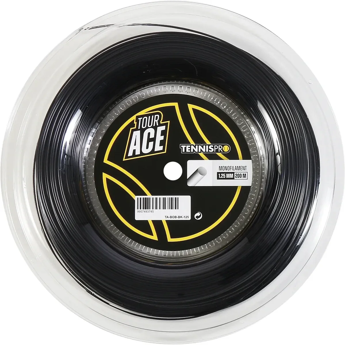 TENNISPRO Tour Ace 200m Zwart