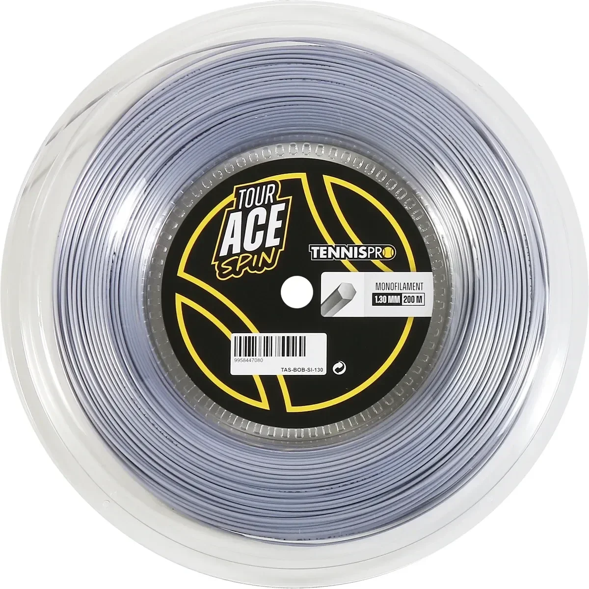 TENNISPRO Tour Ace Spin 200m Grijs