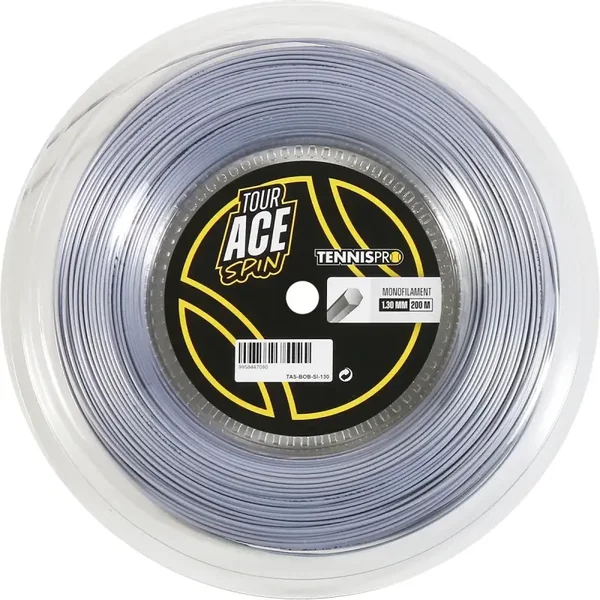 TENNISPRO Tour Ace Spin 200m Grijs
