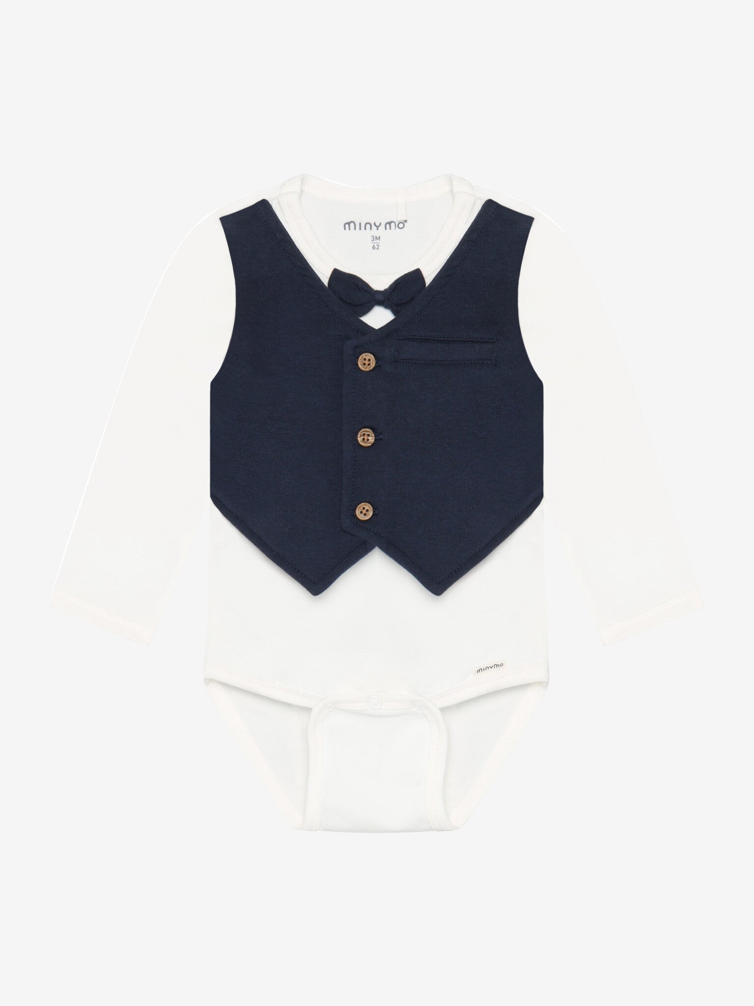 Body fra Minymo (vest og sløyfe)