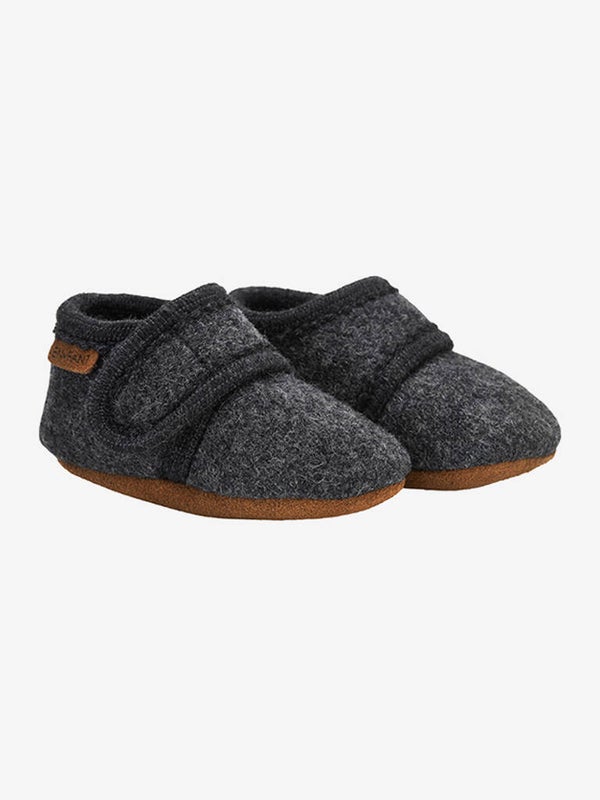 Ull Slippers fra EN FANT (Mørke Grå)
