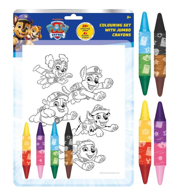 Paw Patrol Fargeleggingssett