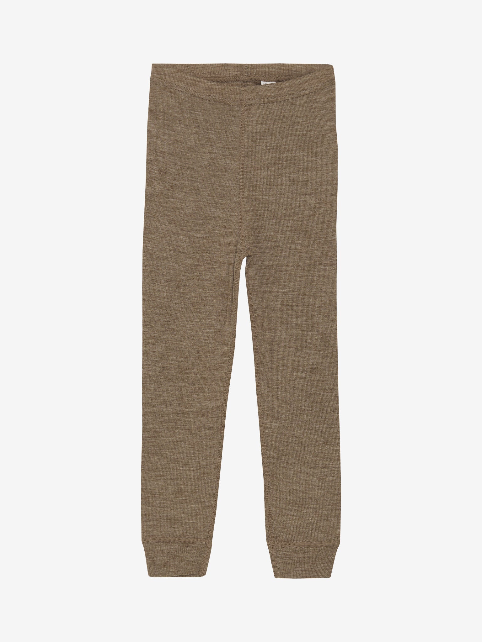 Leggings fra CeLavi 100% Ull (Kakaokrem)