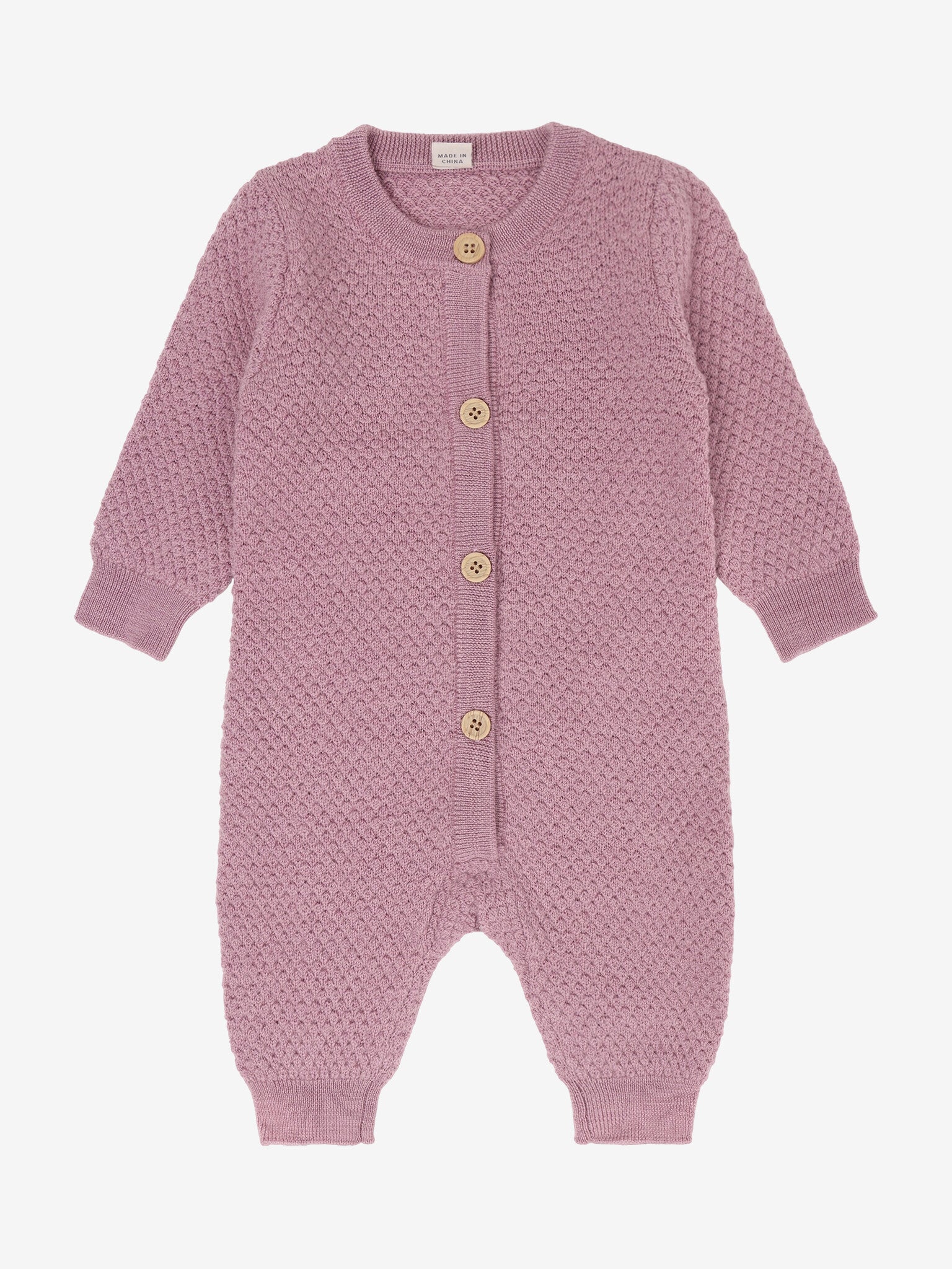 Strikket ulldress fra CeLaVi (Lilas Melange)