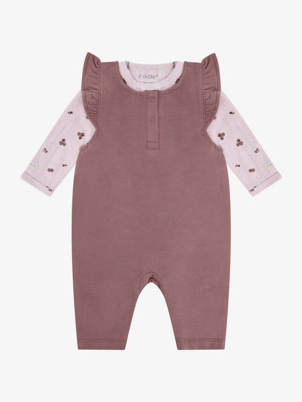 Sett (Body og Romper) (Nostagli Rose)