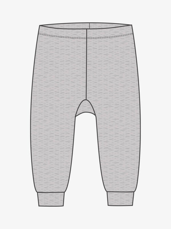 Leggings fra Minymo (Mellomgrå)