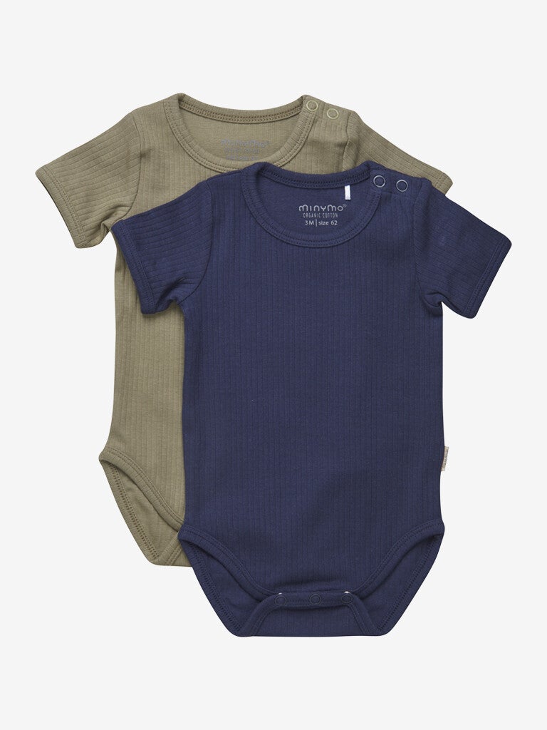 Body (2 pakk) fra Minymo (Dark Navy)