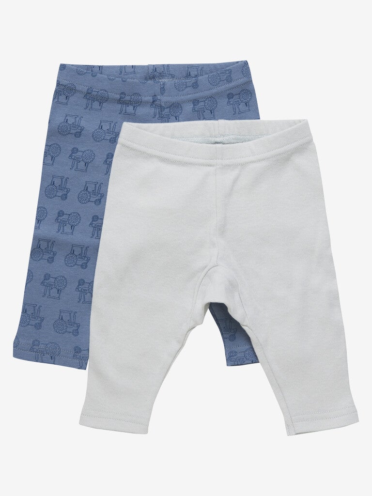Leggings (2 pakk) (Blå & Grå)