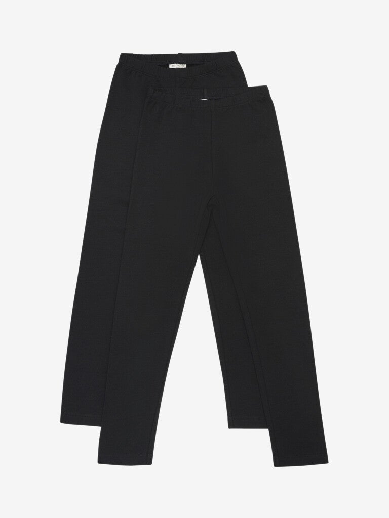 Tights fra Minymo (2 pakk) (Svart)