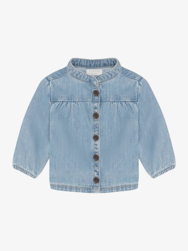 Denimbluse fra Noppies Baby 50