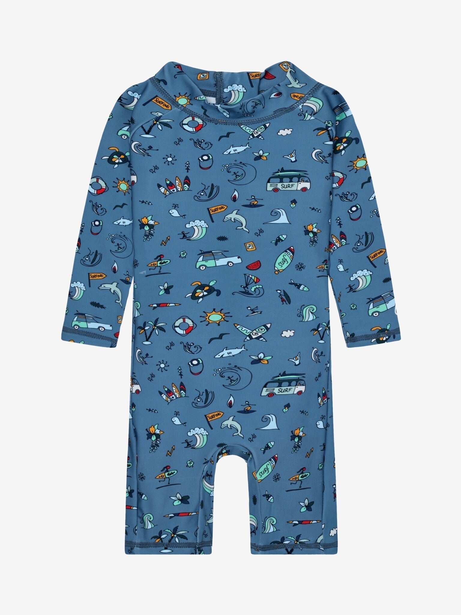 Badedrakt fra Color Kids (Cornet Blue)