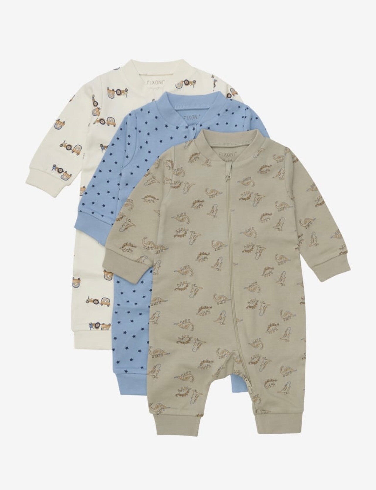 Pysj fra Fixoni (3 pakk) (Grønn & Blå)