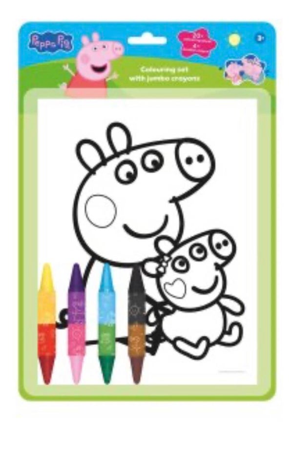 Peppa Gris fargeleggingsett