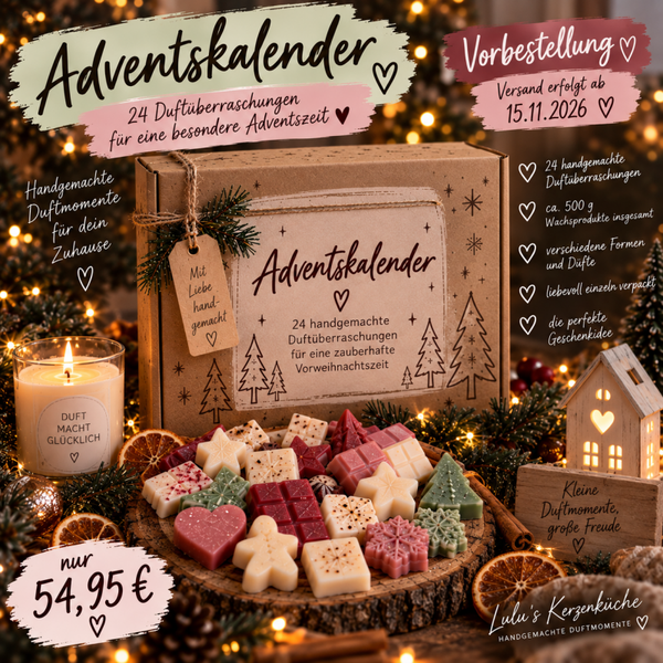 🎄 Adventskalender 2026 – 24 Duftmomente für eine besondere Adventszeit 🎄