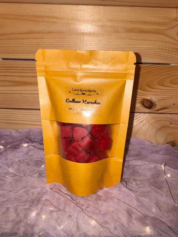 🍓❤️ Erdbeer Herzchen – Waxmelts❤️🍓