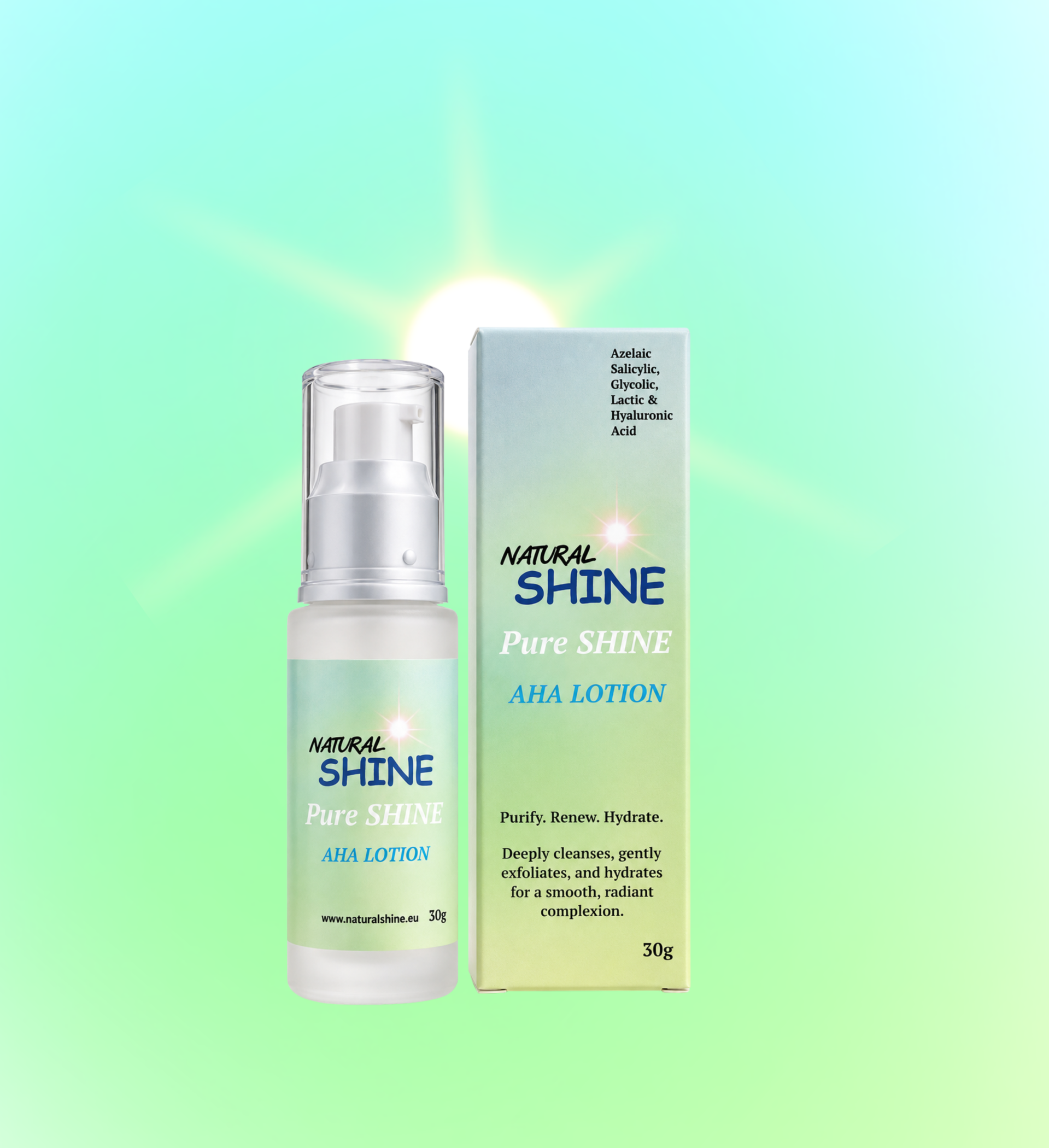 PURE SHINE AHA LOTION