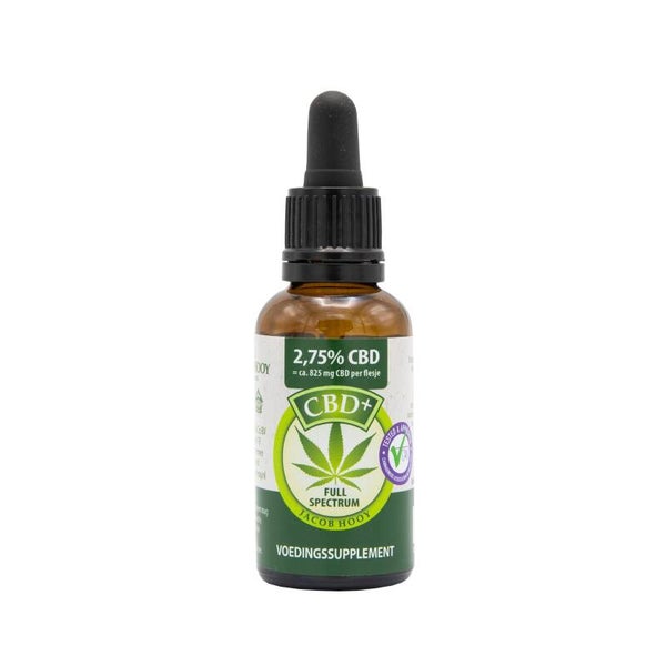 CBD+ Olie 2.75% 30ml Jacob Hooy