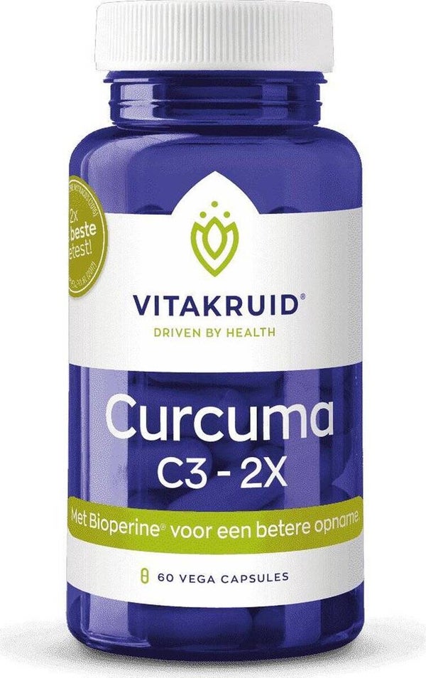 Curcuma C3-2X  60 vegan capsules Vitakruid