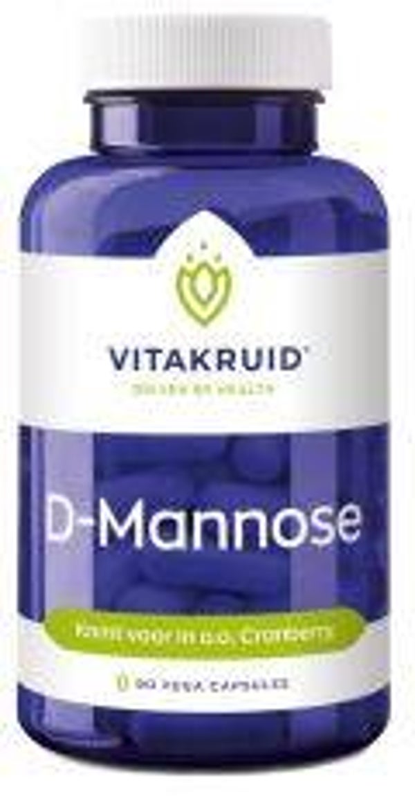 D-Mannose 500 90 vegan capsules Vitakruid