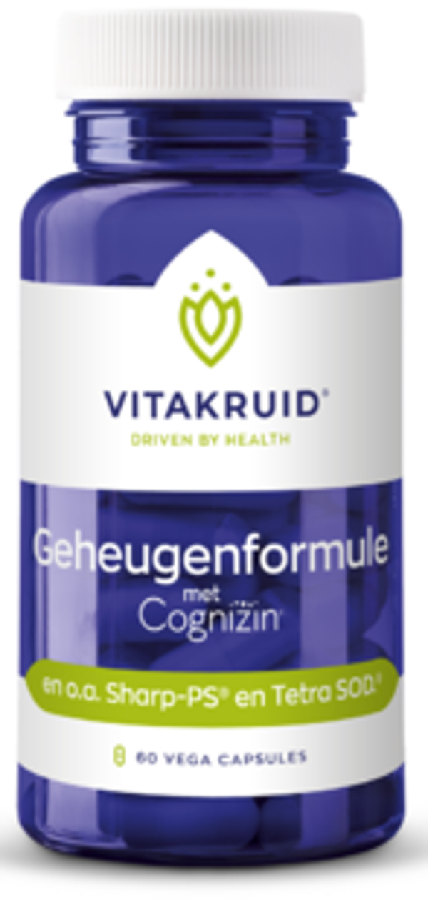 Geheugenformule 60 vegan capsules Vitakruid