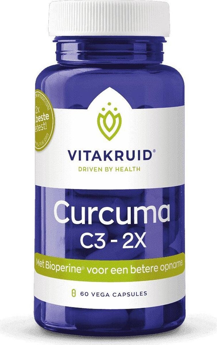 Curcuma C3-2X  60 vegan capsules Vitakruid