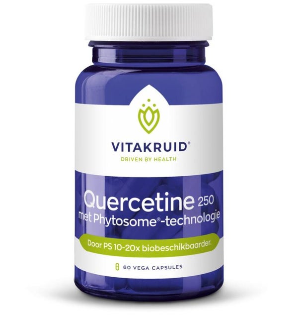 Quercetine 250 met Phytosome-technologie 60 vegan capsules Vitakruid