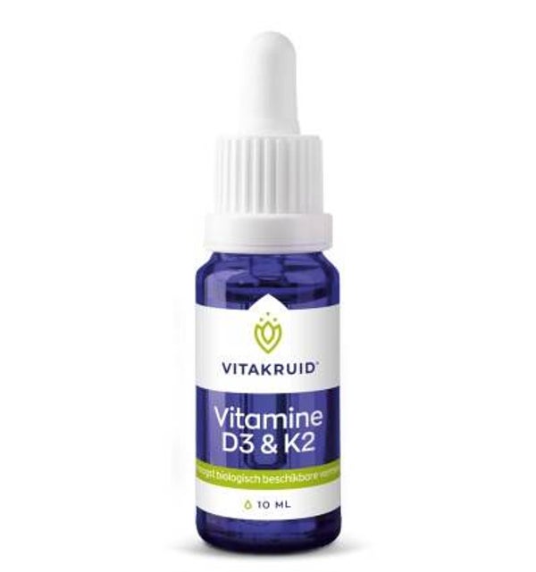 Vitamine D3 & K2 10ml Vitakruid