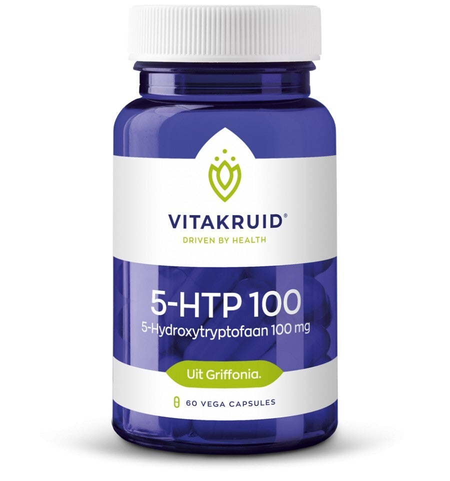 5-HTP 100mg 60 vegan capsules Vitakruid