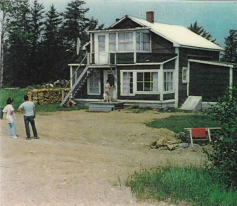 Maison familiale à Clova.