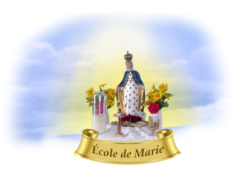 Photo de la statue de Notre-Dame de la Visitation.