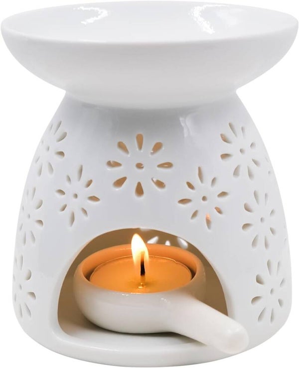Diffuseur céramique fleurs