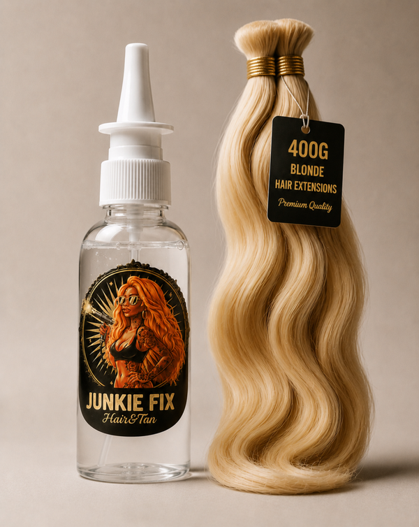 Hair and tan bundle