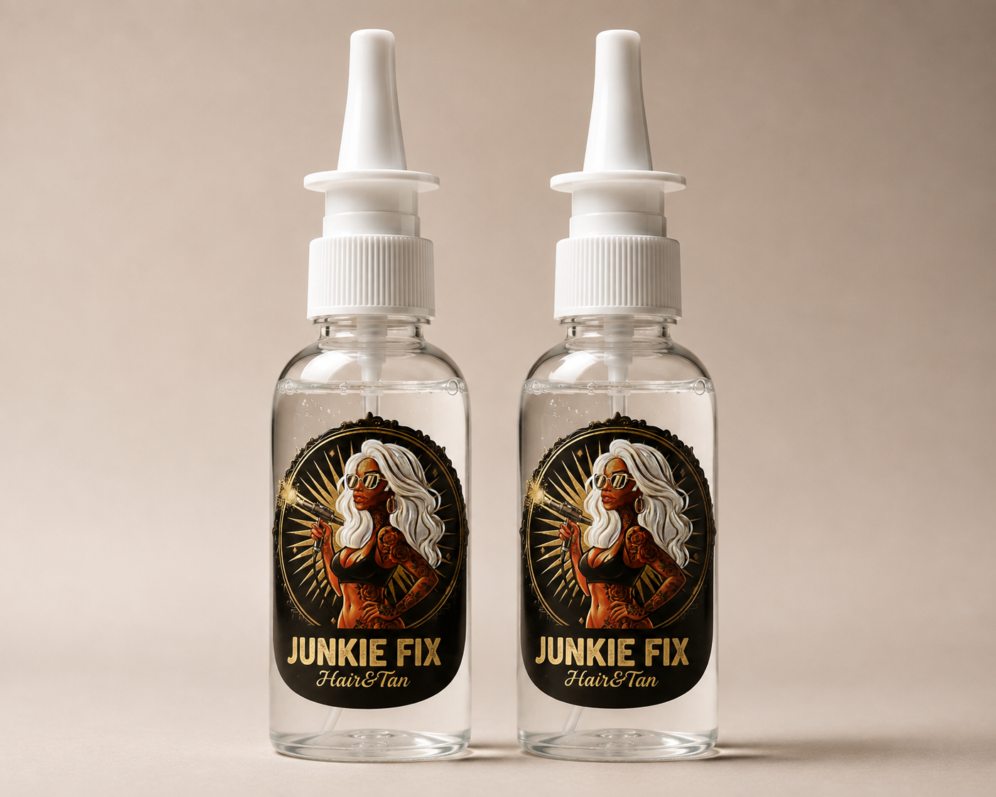 2 Ultra dark nasal sprays