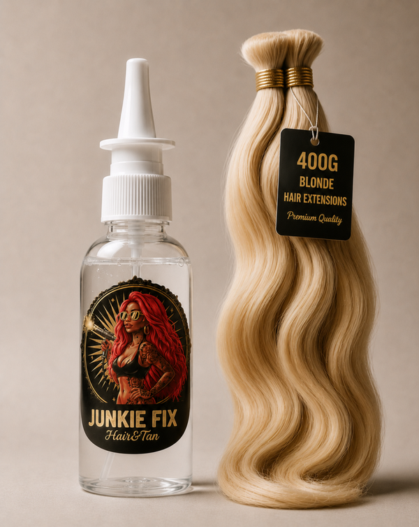 Hair and tan bundle